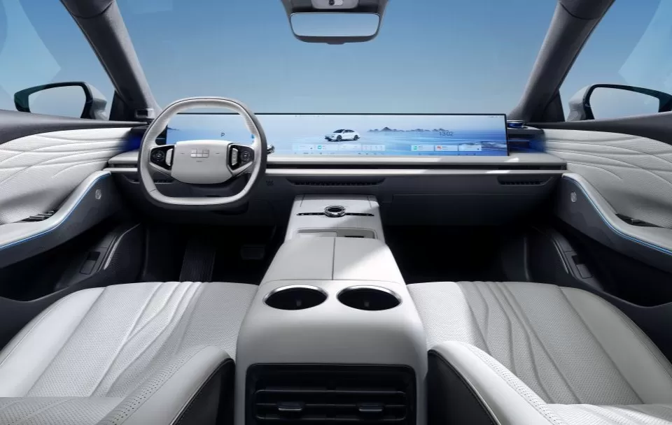 geely galaxy e8 interior